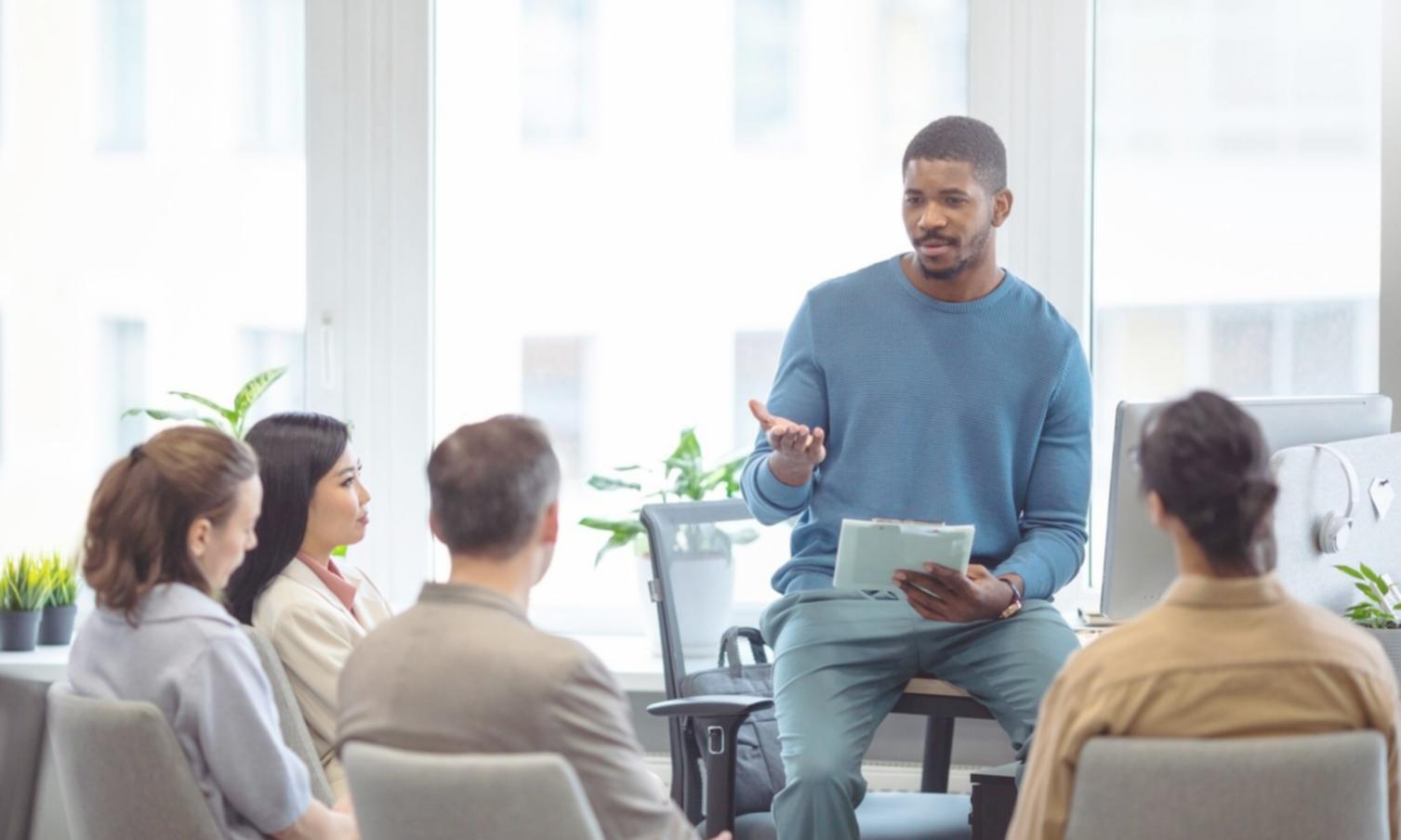 Group discussion in learning environment